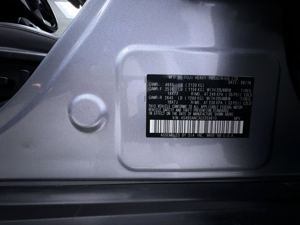 Used 2016 Subaru Outback 2.5i Limited image 14