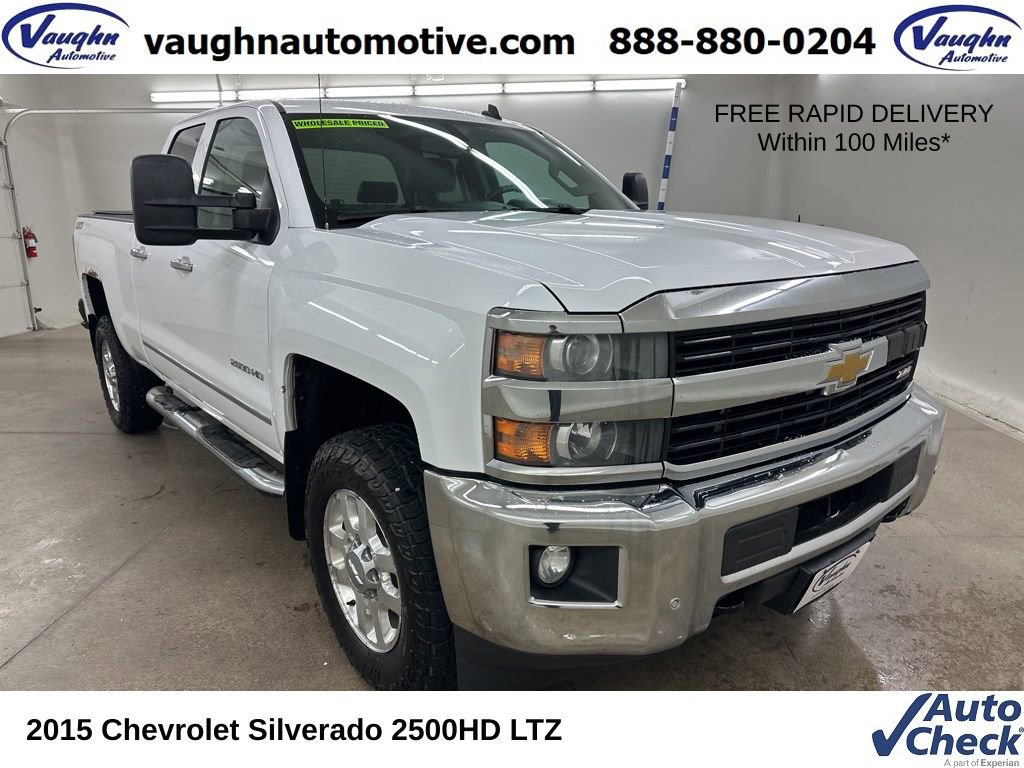Used 2015 Chevrolet Silverado 2500 LTZ w/ LTZ Plus Package AWD/4WD image 1