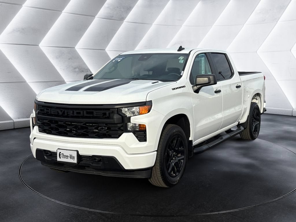 Certified 2025 Chevrolet Silverado 1500 Custom w/ Rally Edition RWD image 1