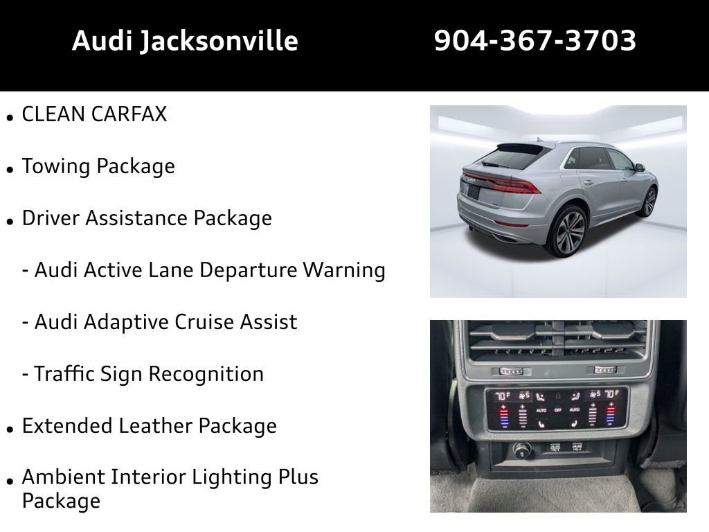 Used 2019 Audi Q8 Prestige w/ Luxury Package AWD/4WD image 9
