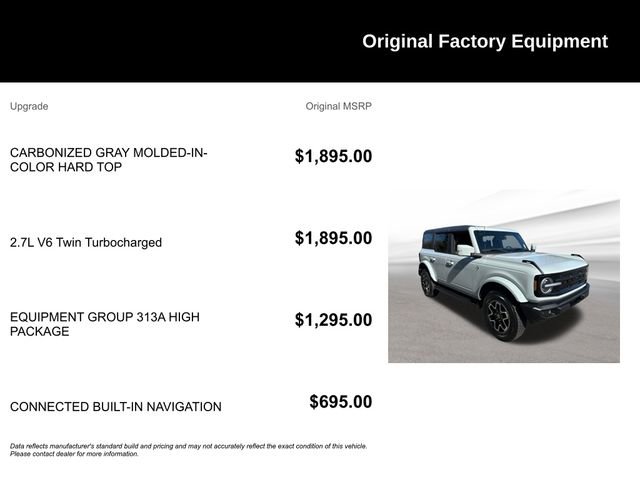 Used 2023 Ford Bronco Outer Banks image 9