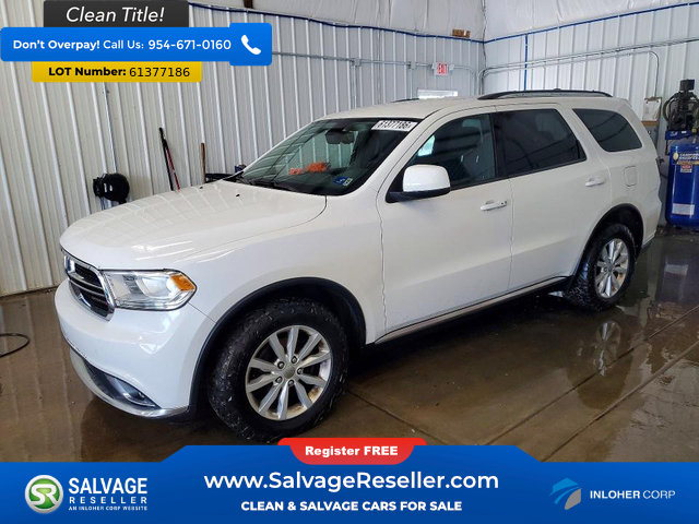 Used 2015 Dodge Durango SXT w/ Quick Order Package 23B