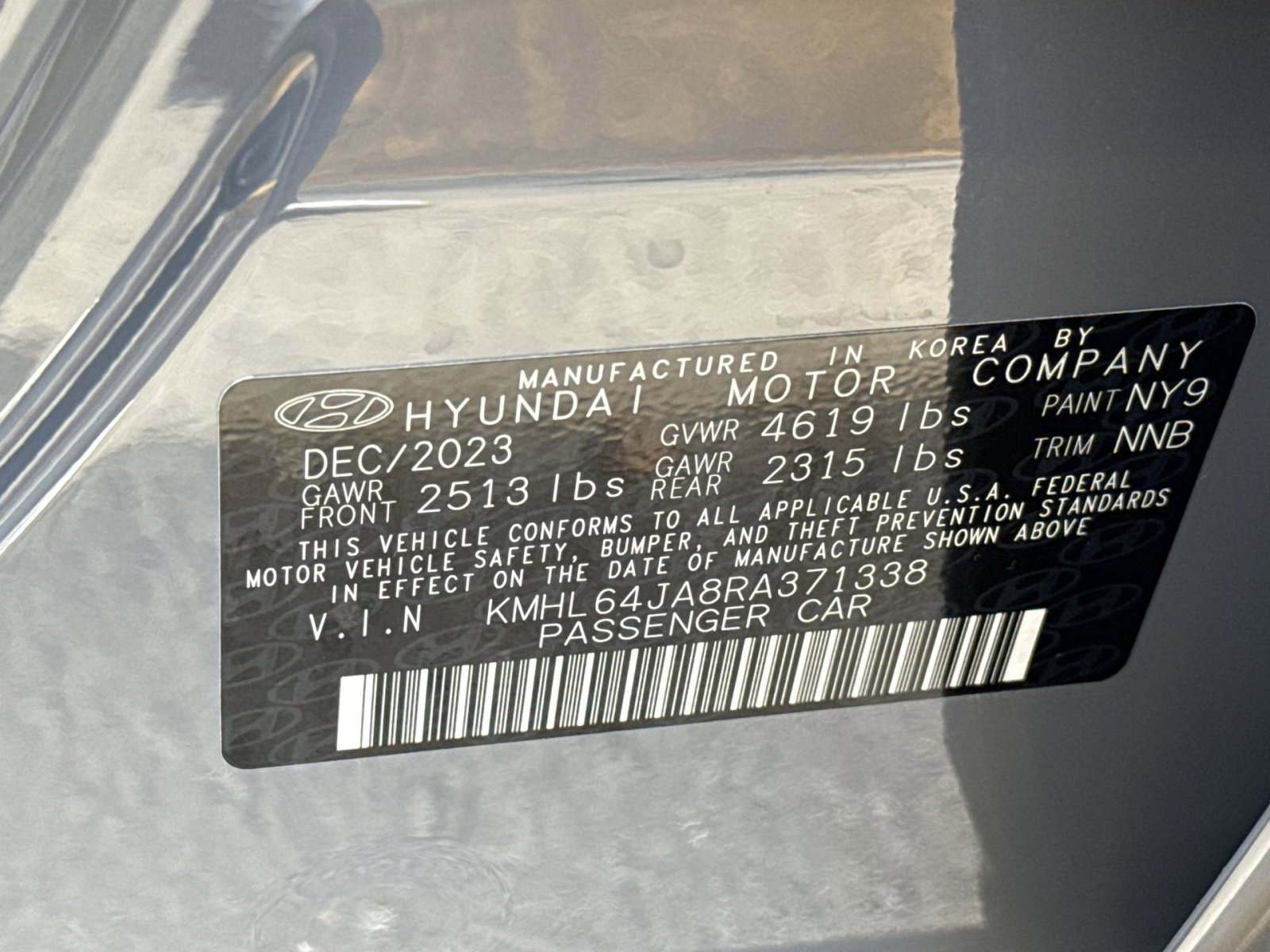 Certified 2024 Hyundai Sonata SEL image 27