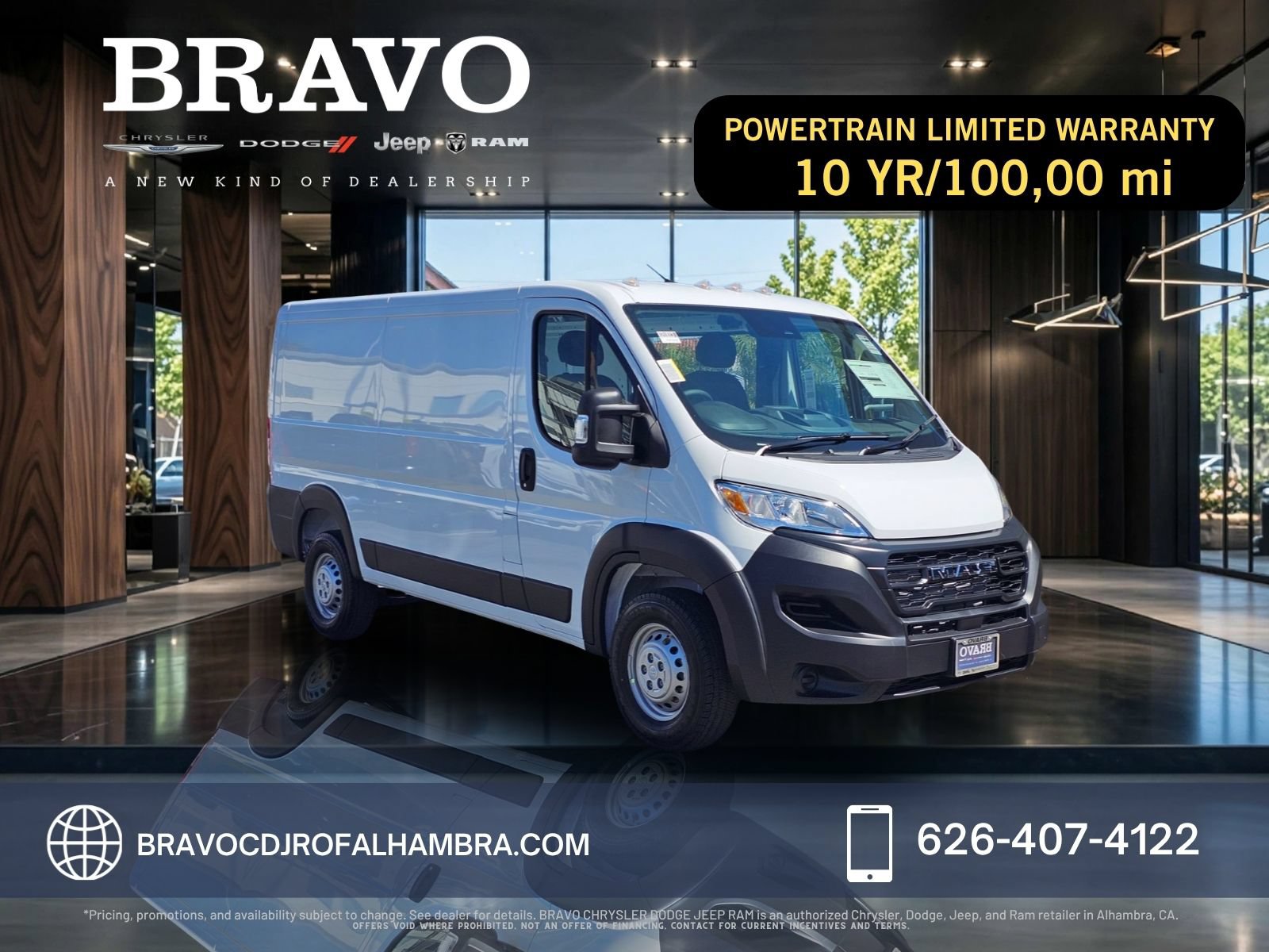 New 2026 RAM ProMaster 2500