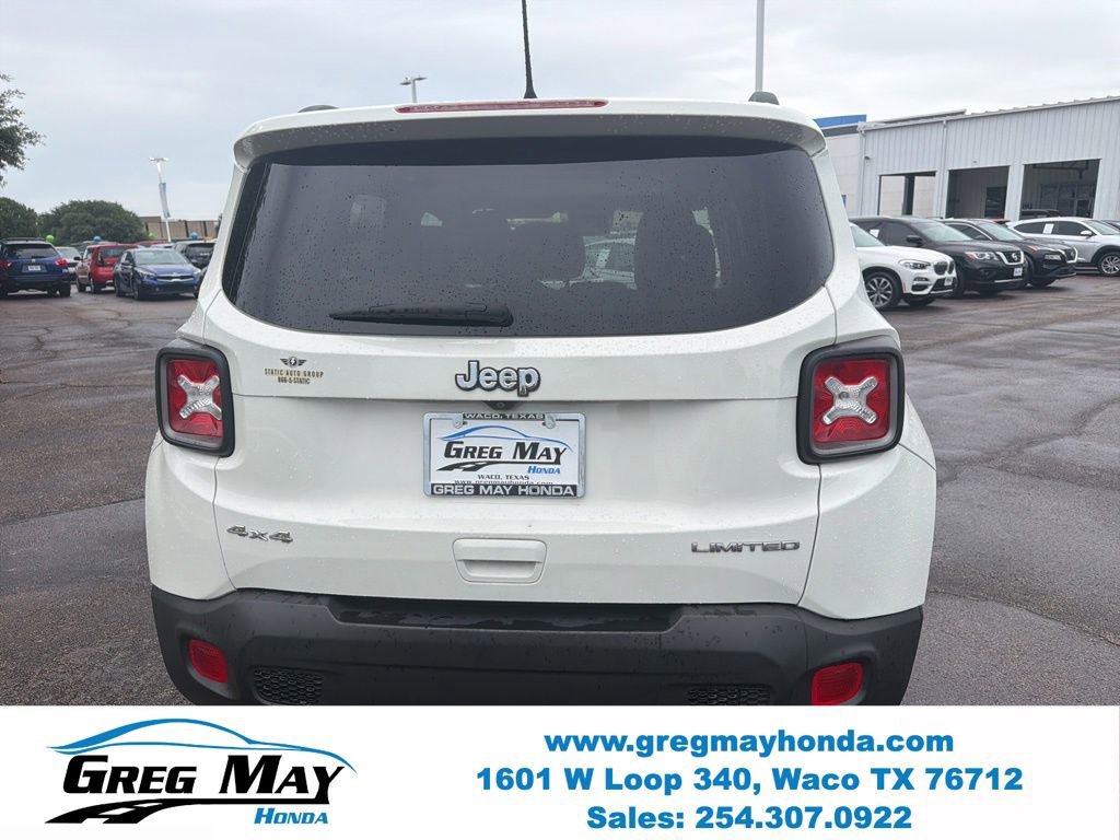 Used 2020 Jeep Renegade Limited w/ UConnect 8.4 Nav Group AWD/4WD image 4