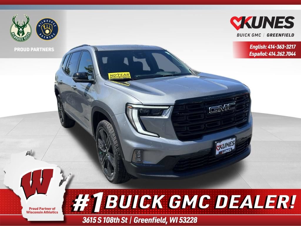 New 2026 GMC Acadia Elevation w/ Black Edition