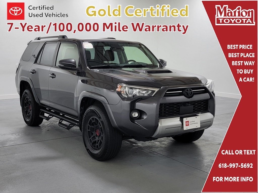 Certified 2022 Toyota 4Runner TRD Off-Road Premium w/ TRD Black Wheel Package (TMS)