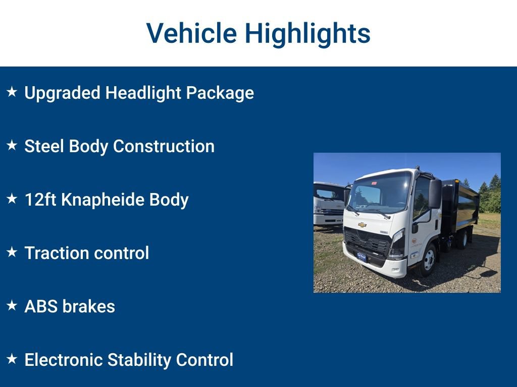 New 2025 Chevrolet Low Cab Forward 4500 XD RWD image 3