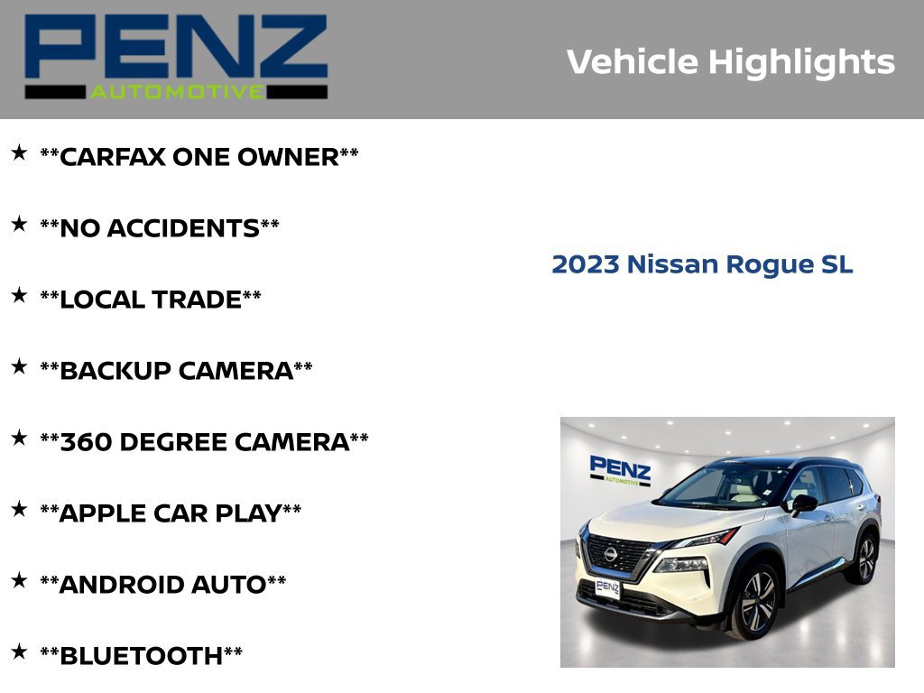 Used 2023 Nissan Rogue SL w/ SL Premium Package AWD/4WD image 6