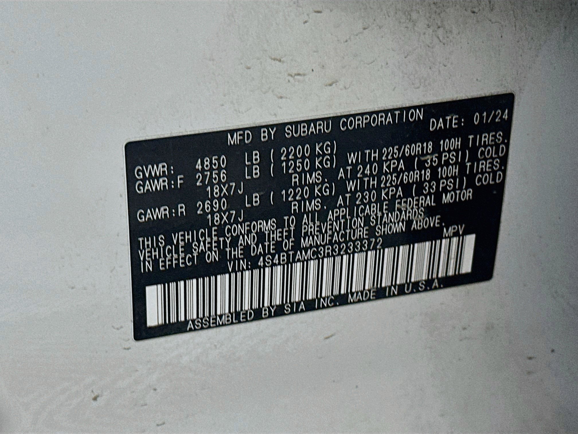 Used 2024 Subaru Outback Limited AWD/4WD image 12