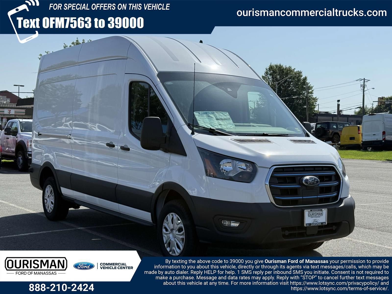 New 2023 Ford E-Transit 148 High Roof w/ Load Area Protection Package image 1