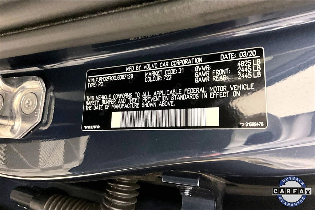 Used 2020 Volvo S60 T5 Momentum image 18