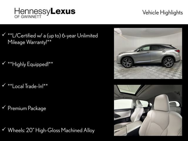 Used 2020 Lexus RX 350 FWD w/ Premium Package image 12