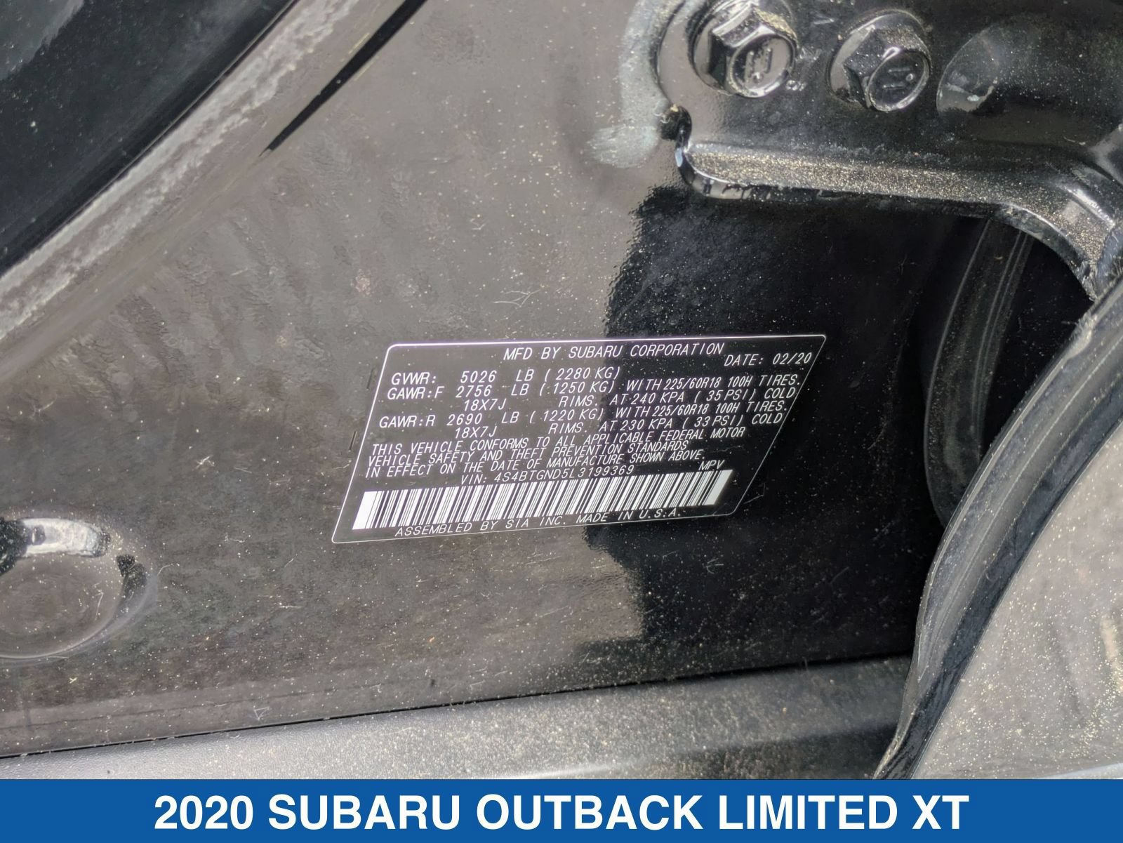 Used 2020 Subaru Outback Limited XT w/ Popular Package #2 AWD/4WD image 40