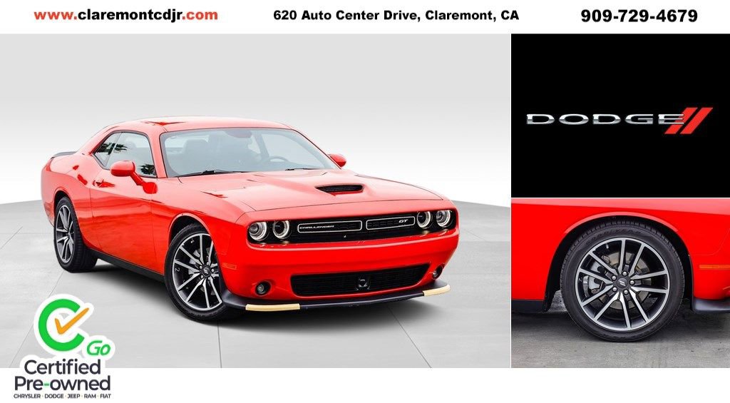 Certified 2023 Dodge Challenger GT w/ Plus Package