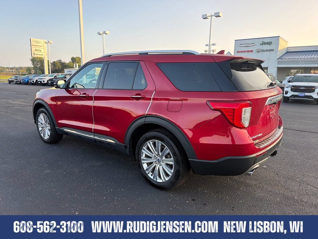 Used 2020 Ford Explorer Limited w/ Class III Trailer Tow Package AWD/4WD image 3