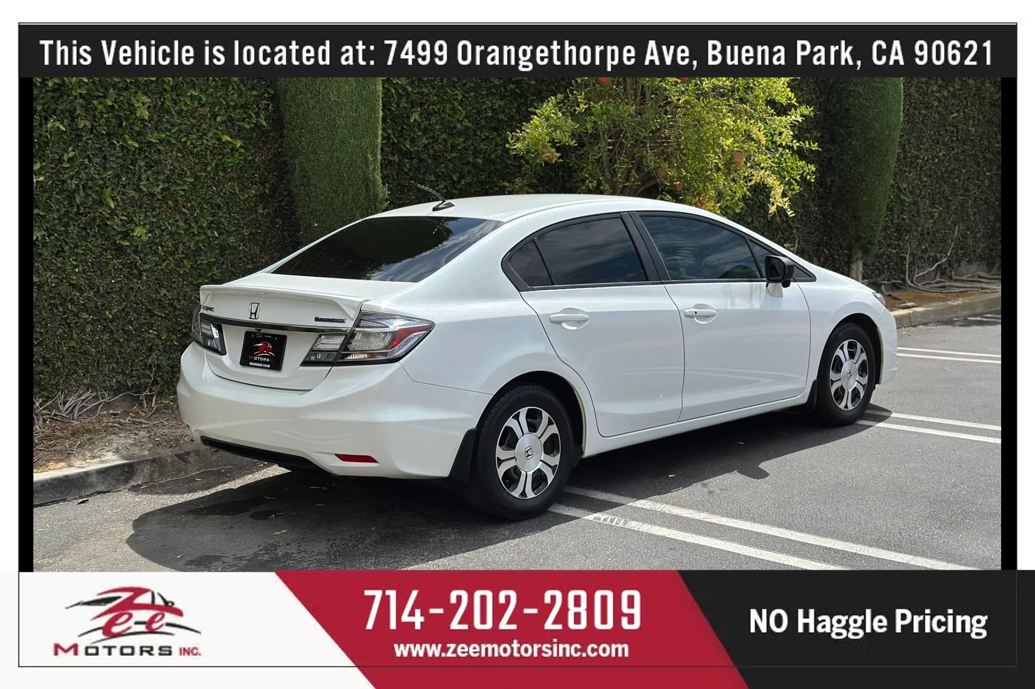 Used 2015 Honda Civic Hybrid Sedan image 7