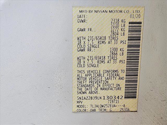 Used 2020 Nissan Murano SV image 21