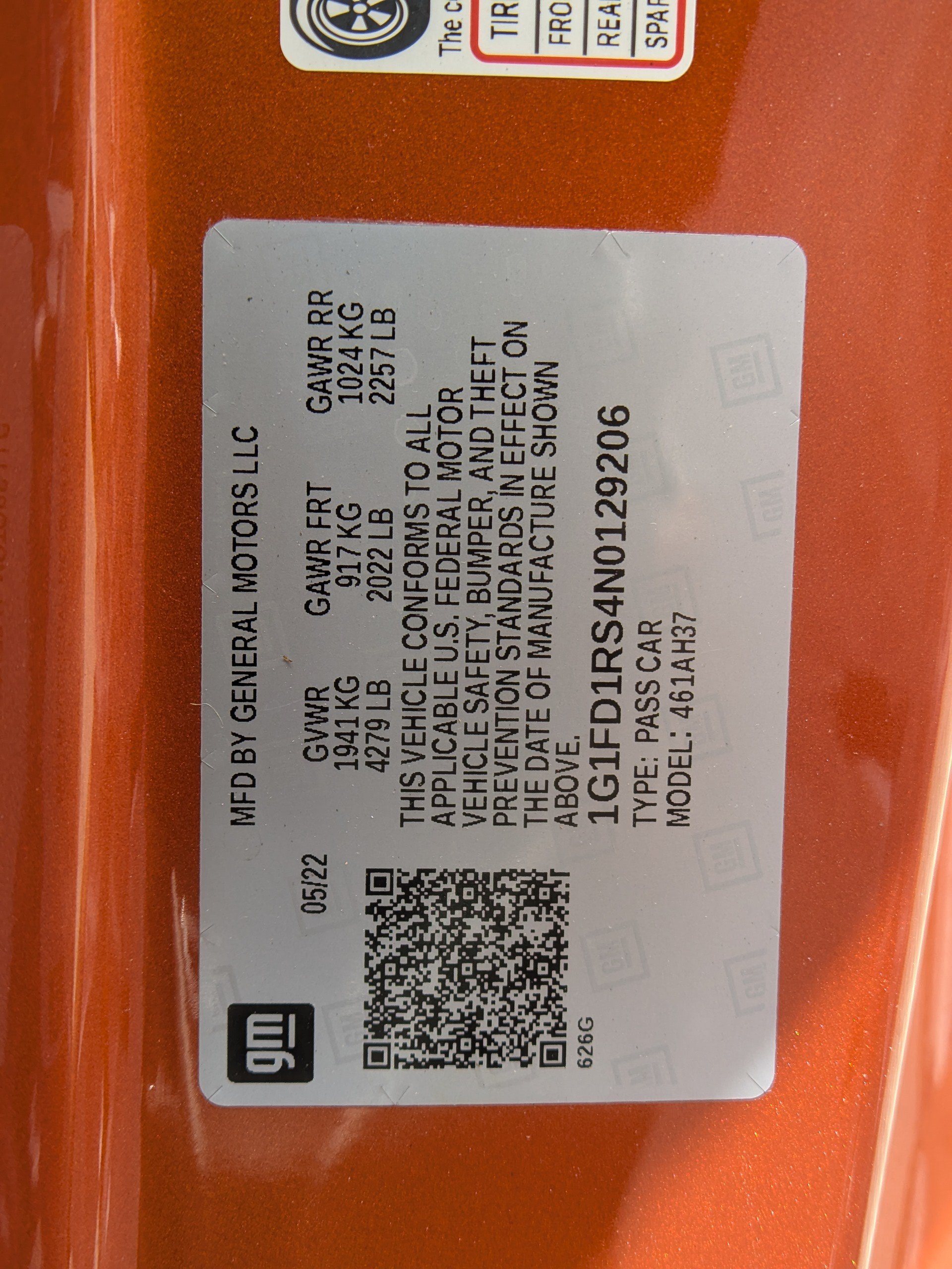 Used 2022 Chevrolet Camaro LT w/ RS Package RWD image 17