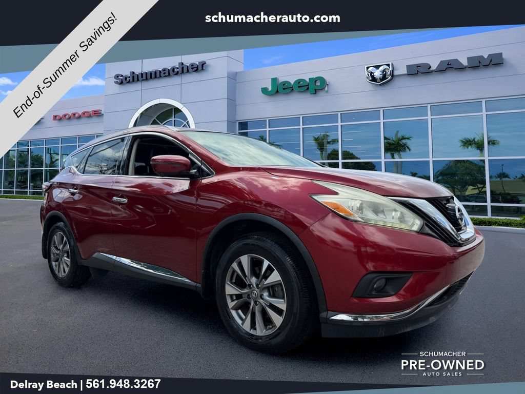 Used 2016 Nissan Murano SL w/ SL Technology Package