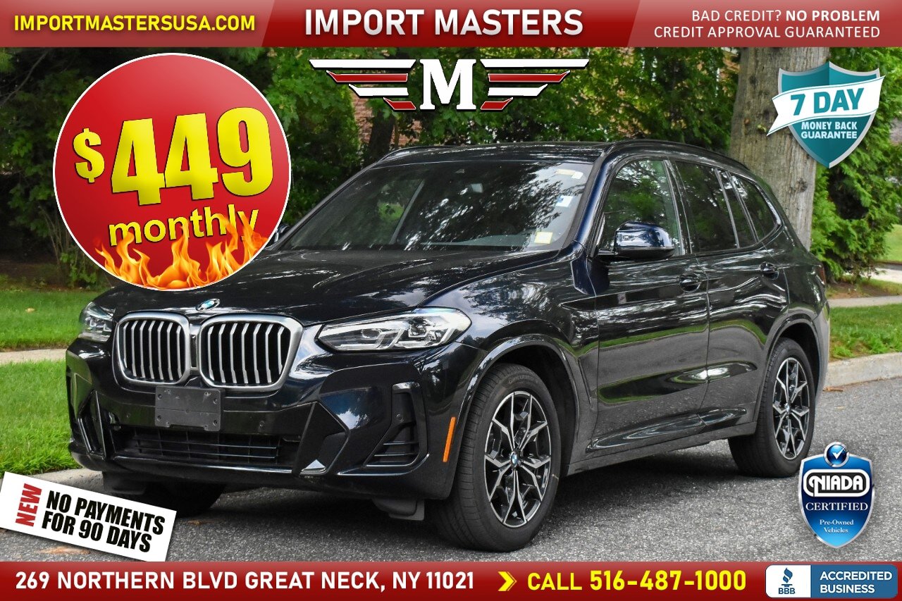 Used 2023 BMW X3 xDrive30i w/ M Sport Package