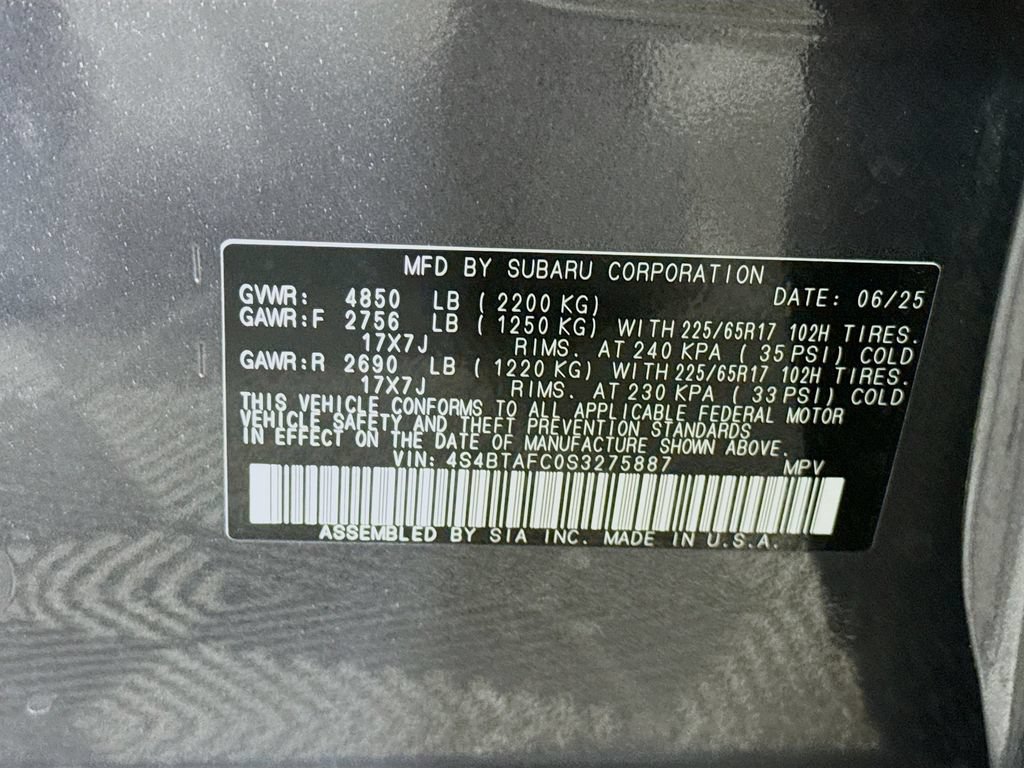 Certified 2025 Subaru Outback Premium w/ Popular Package #1 AWD/4WD image 38