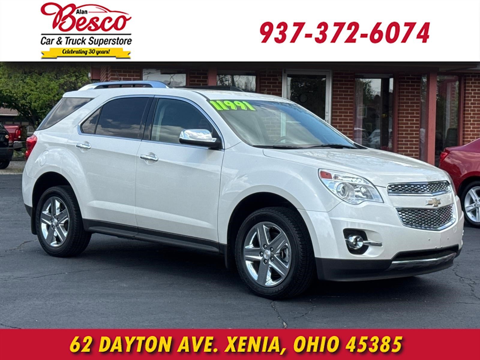 Used 2015 Chevrolet Equinox LTZ w/ LPO, Protection Package FWD image 1