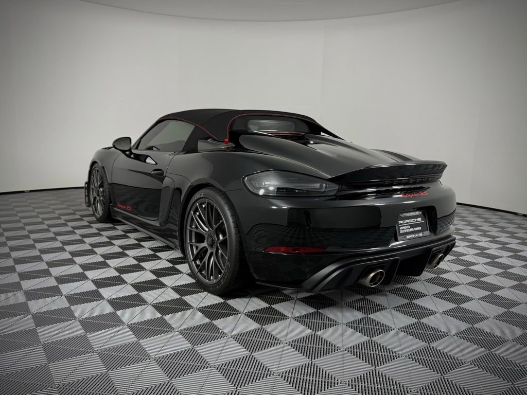 Certified 2024 Porsche 718 Boxster Spyder RS image 3