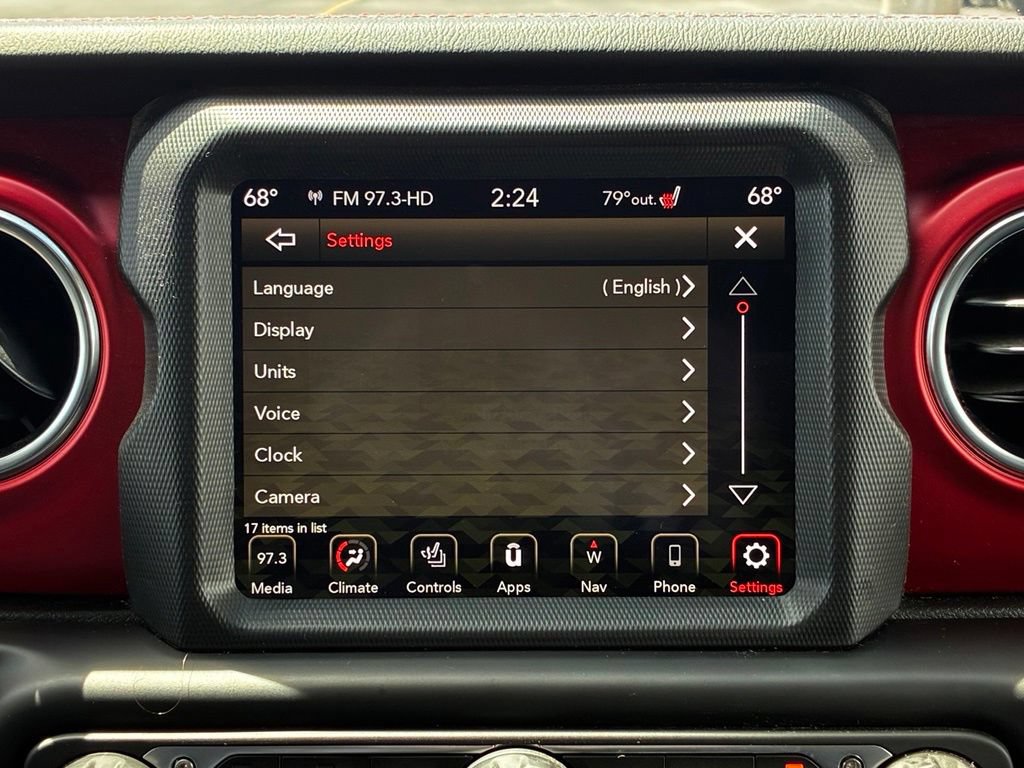 Used 2022 Jeep Gladiator Rubicon w/ LED Lighting Group AWD/4WD image 21
