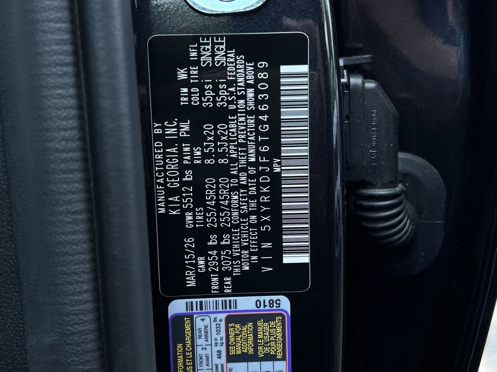 New 2026 Kia Sorento SX Prestige AWD/4WD image 36