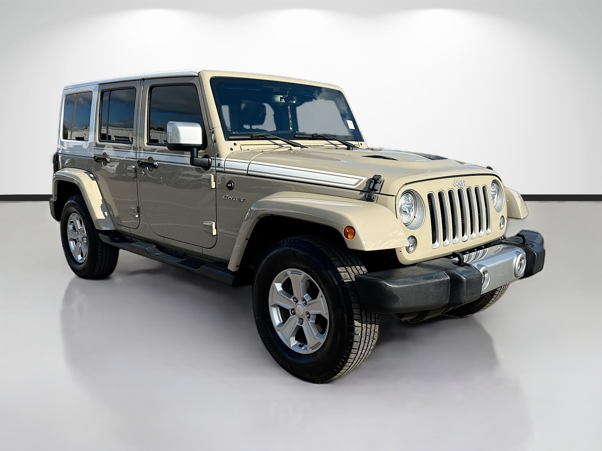 Used 2017 Jeep Wrangler Unlimited Sahara w/ Quick Order Package 24E Chief image 2