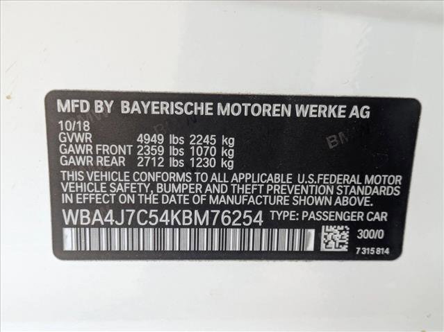 Used 2019 BMW 440i Gran Coupe xDrive w/ Convenience Package AWD/4WD image 25