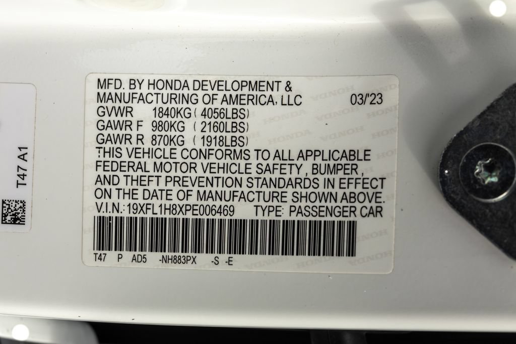 Used 2023 Honda Civic Sport Touring image 37