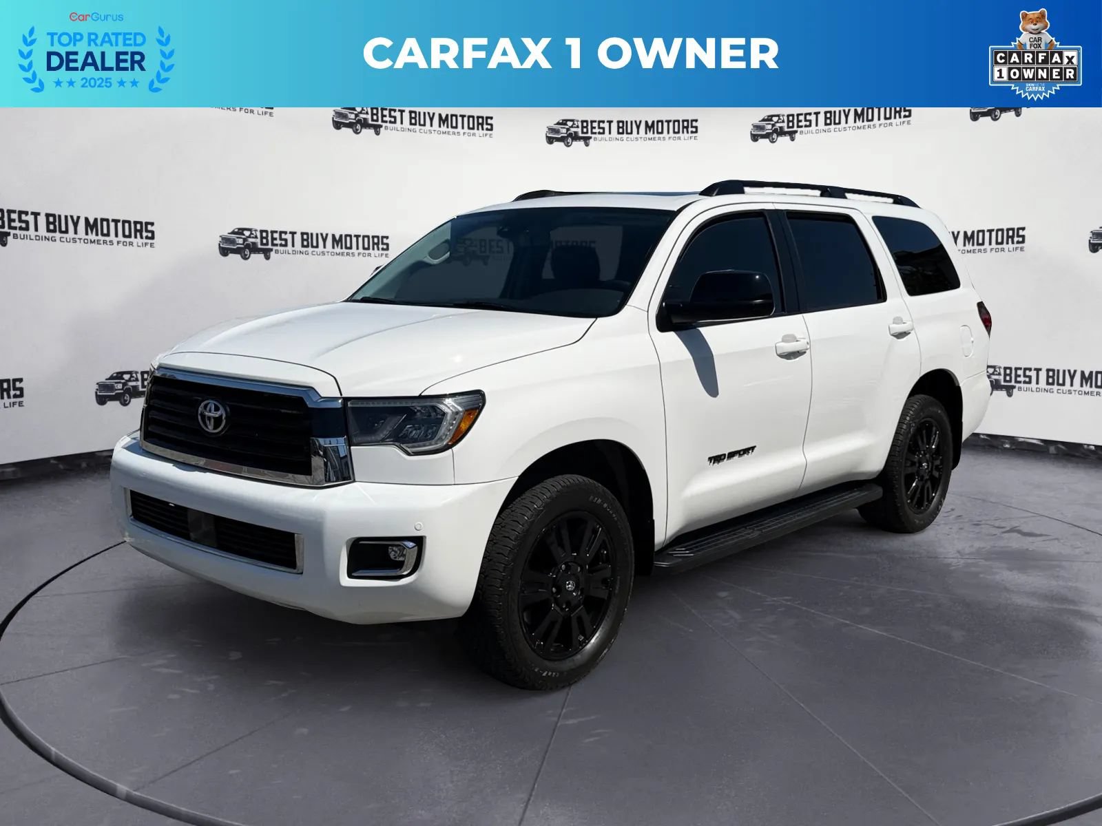 Used 2019 Toyota Sequoia TRD Sport w/ TRD Sport Premium Package AWD/4WD image 3