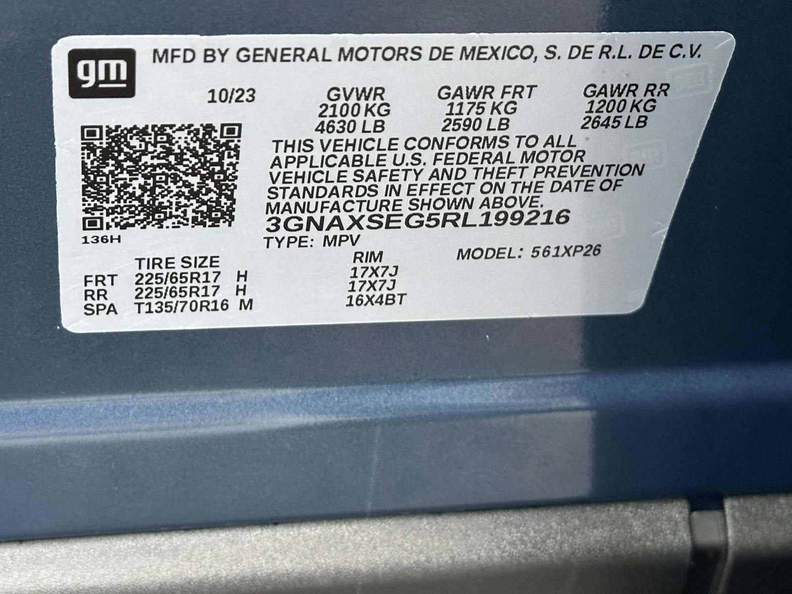 Certified 2024 Chevrolet Equinox LS w/ LS Convenience Package image 28