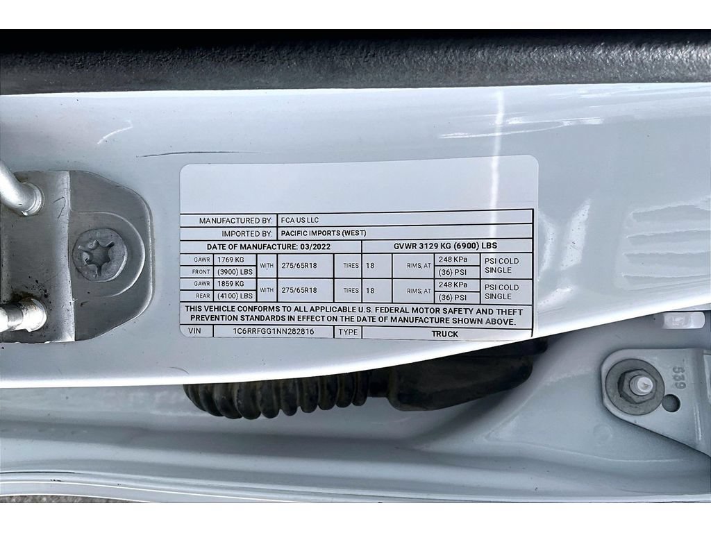 Used 2022 RAM 1500 Tradesman w/ SXT Appearance Group AWD/4WD image 31