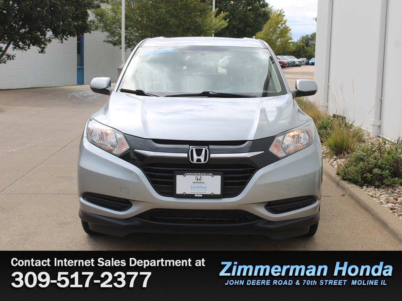 Certified 2018 Honda HR-V LX image 4