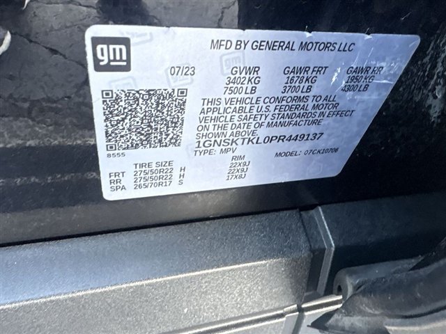 Certified 2023 Chevrolet Tahoe High Country AWD/4WD image 35