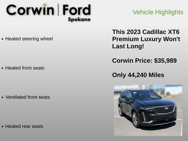 Used 2023 Cadillac XT6 Premium Luxury w/ Technology Package AWD/4WD image 12