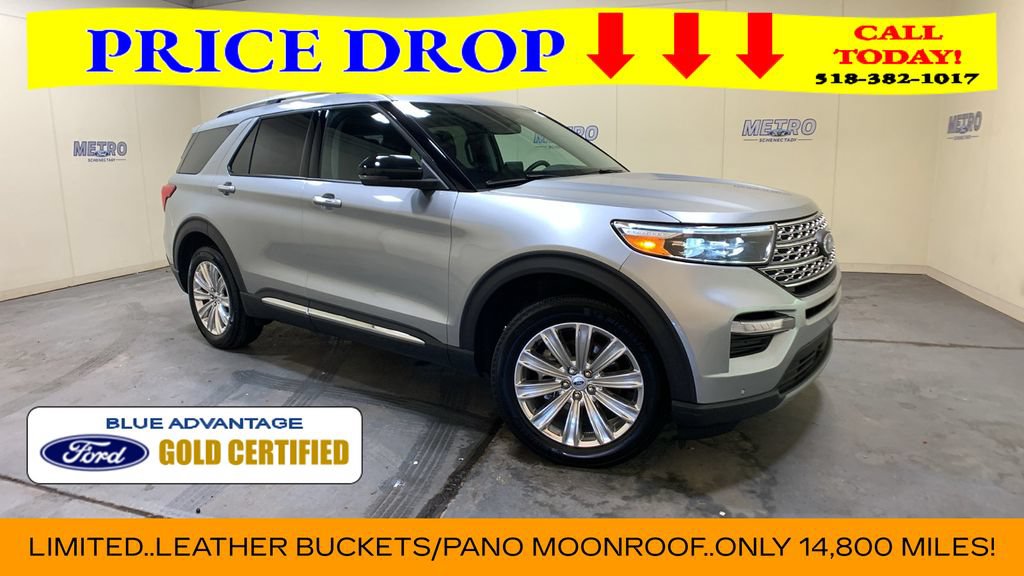 Certified 2024 Ford Explorer Limited w/ Limited Technology Package AWD/4WD image 1