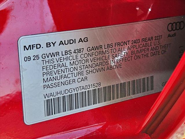 Certified 2026 Audi A3 2.0T Premium Plus w/ Premium Plus Package AWD/4WD image 30