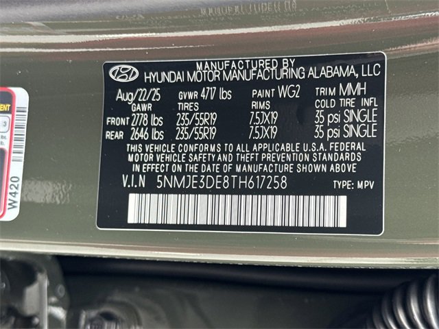 New 2026 Hyundai Tucson Limited image 27