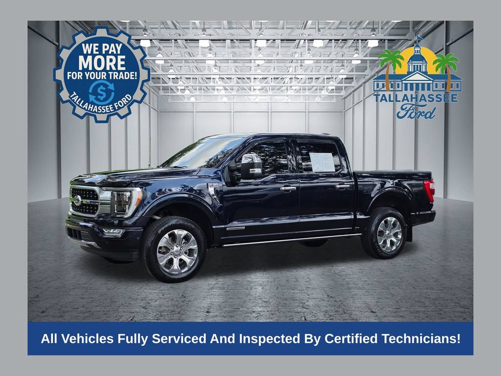 Used 2021 Ford F150 Platinum w/ Equipment Group 701A High RWD image 1