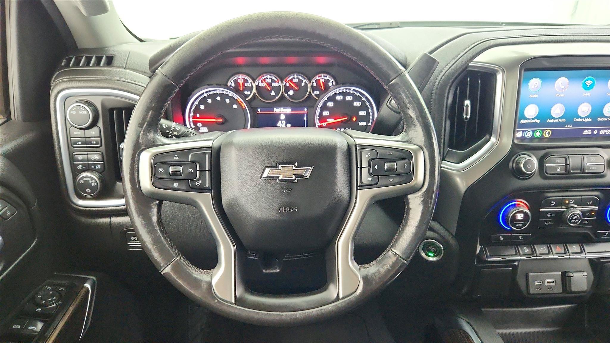 Used 2021 Chevrolet Silverado 1500 LT Trail Boss w/ Bed Protection Package AWD/4WD image 12