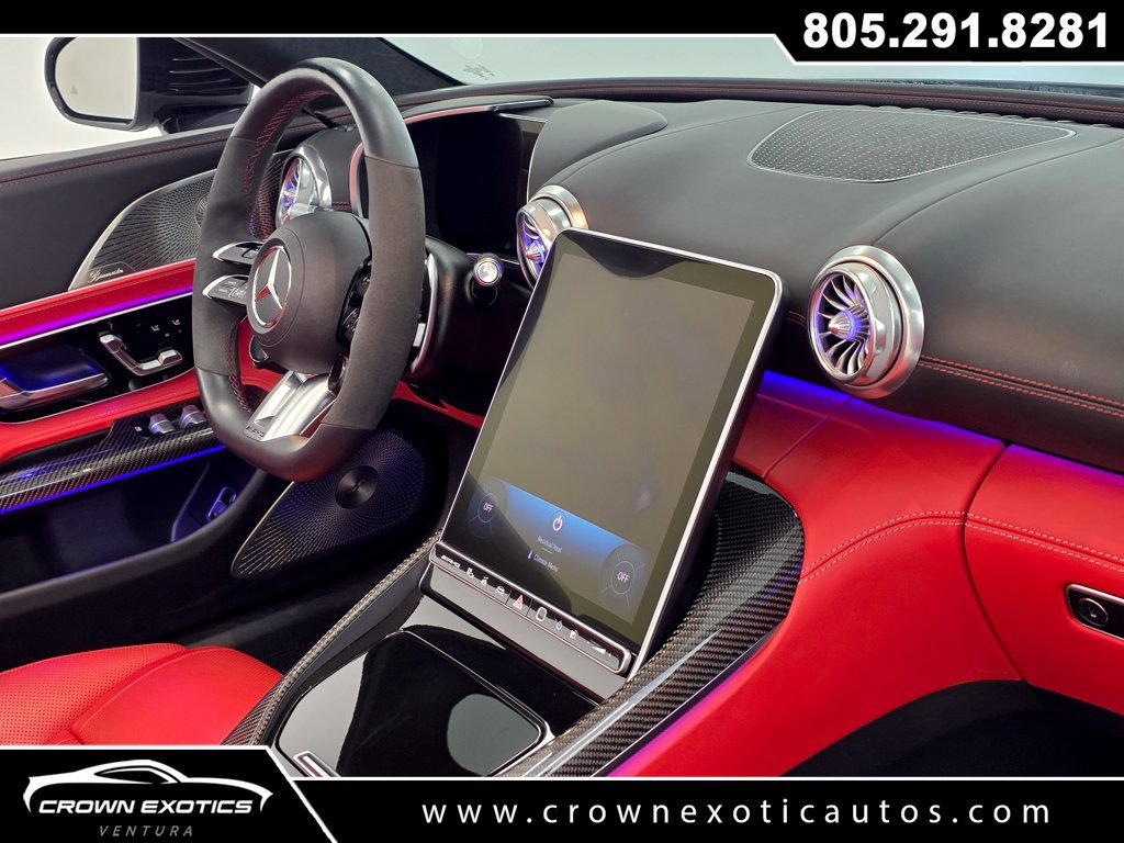 Used 2022 Mercedes-Benz SL 63 AMG 4MATIC w/ AMG Aerodynamic Package image 38