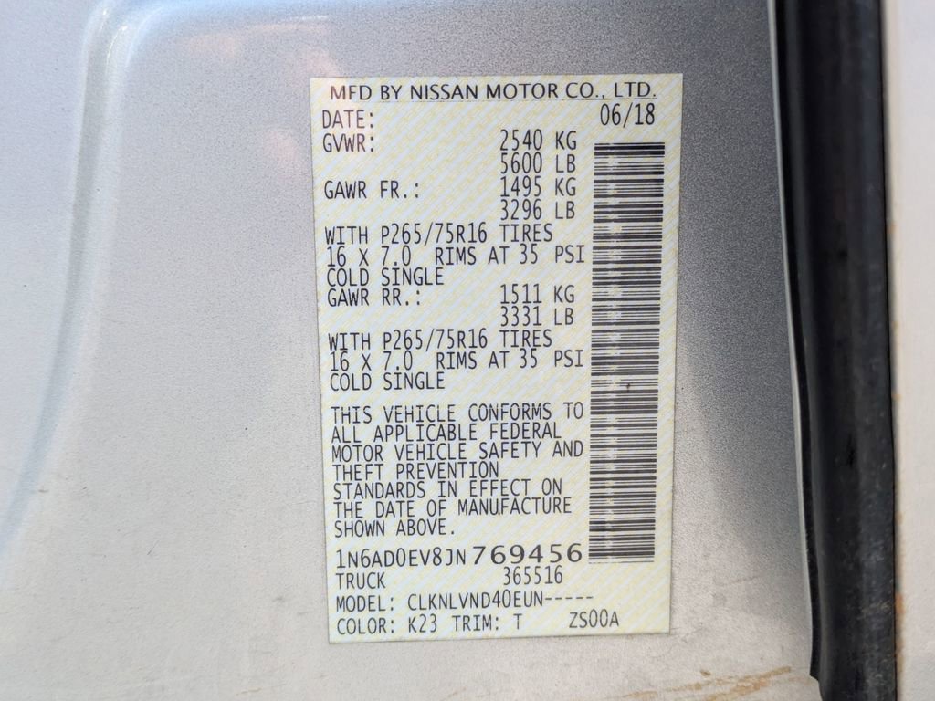 Used 2018 Nissan Frontier PRO-4X image 33