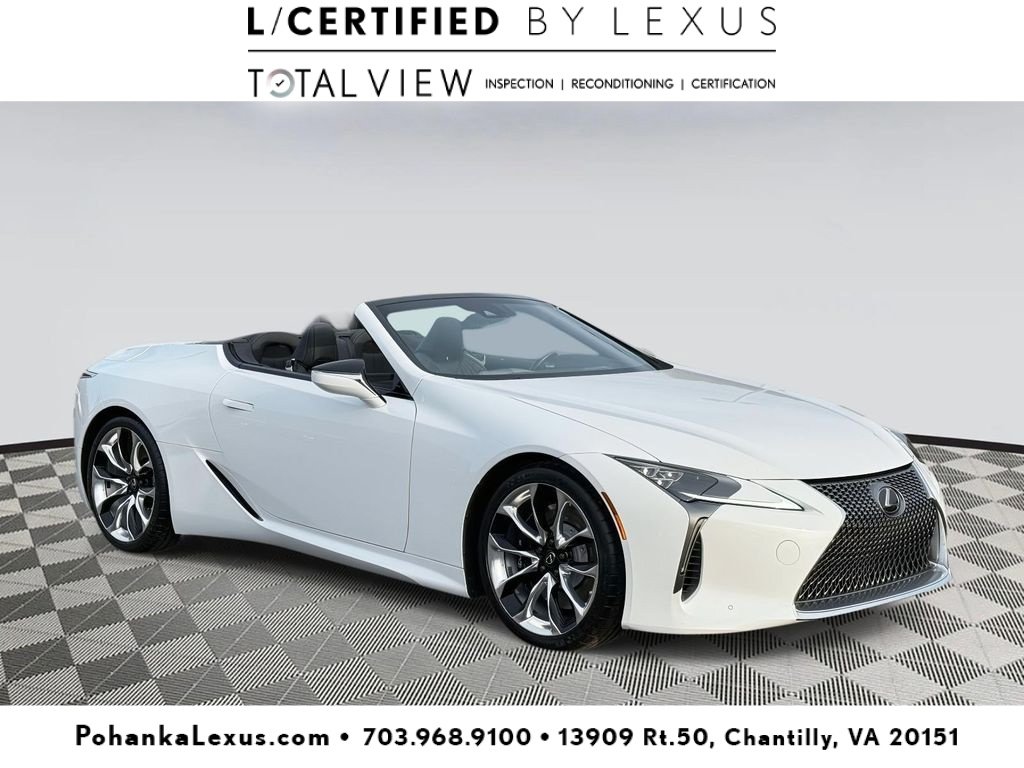 Used 2021 Lexus LC 500 Convertible w/ Touring Package RWD image 1