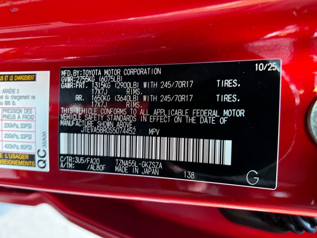 New 2025 Toyota 4Runner SR5 image 25