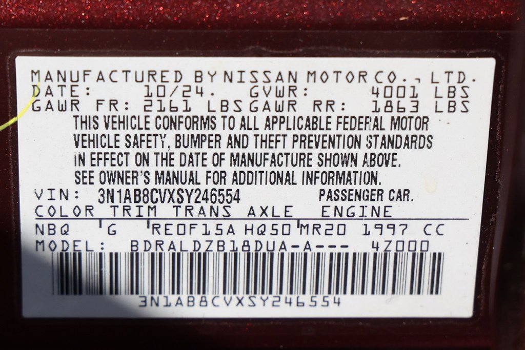 Used 2025 Nissan Sentra SV FWD image 35