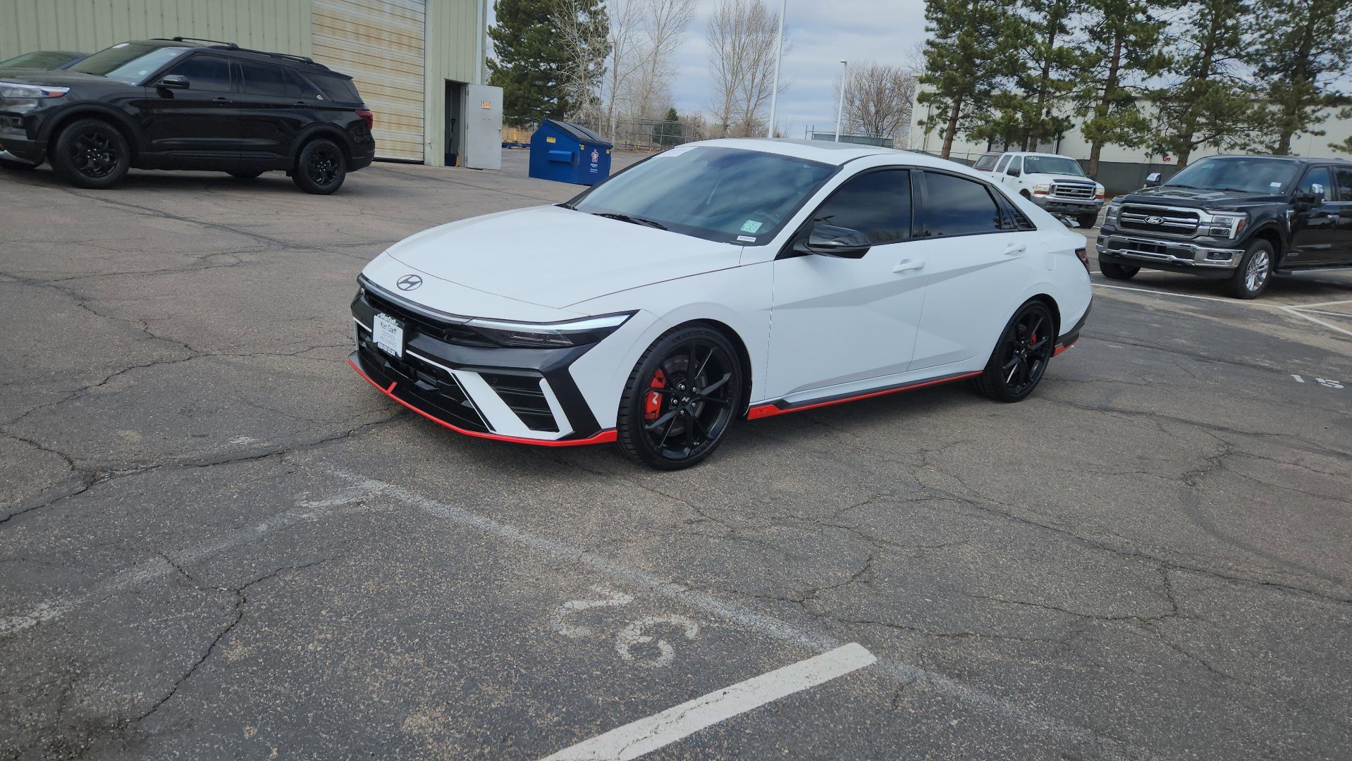 Used 2025 Hyundai Elantra N Base image 3